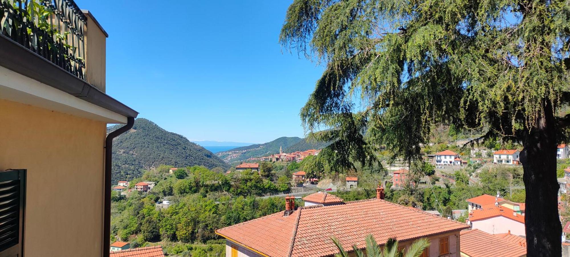 Camera Tra Le Cinque Terre, Camogli E Portofino. Vista Valle E Scorcio Mare All'Orizzonte Castiglione Chiavarese Extérieur photo