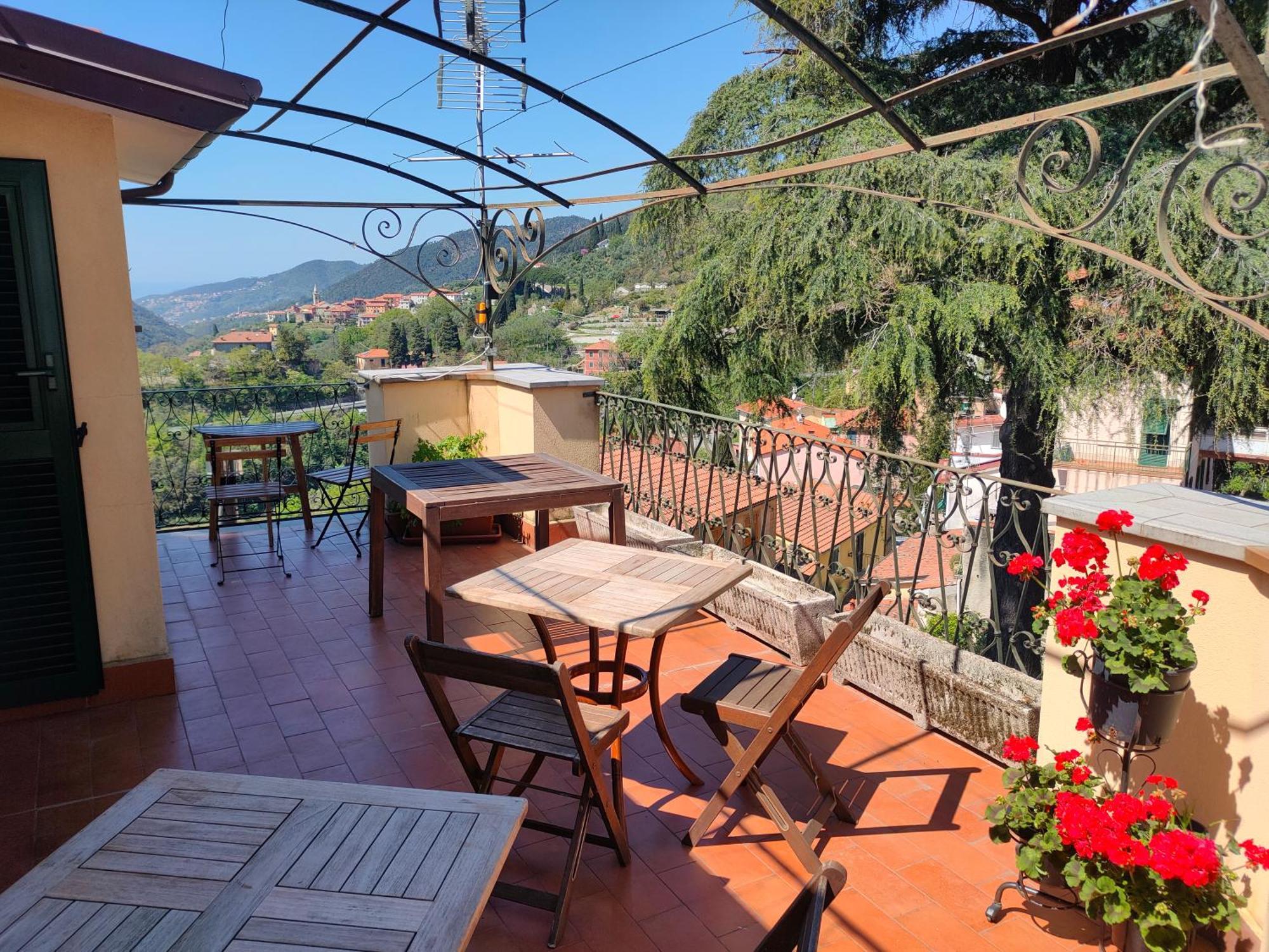 Camera Tra Le Cinque Terre, Camogli E Portofino. Vista Valle E Scorcio Mare All'Orizzonte Castiglione Chiavarese Extérieur photo