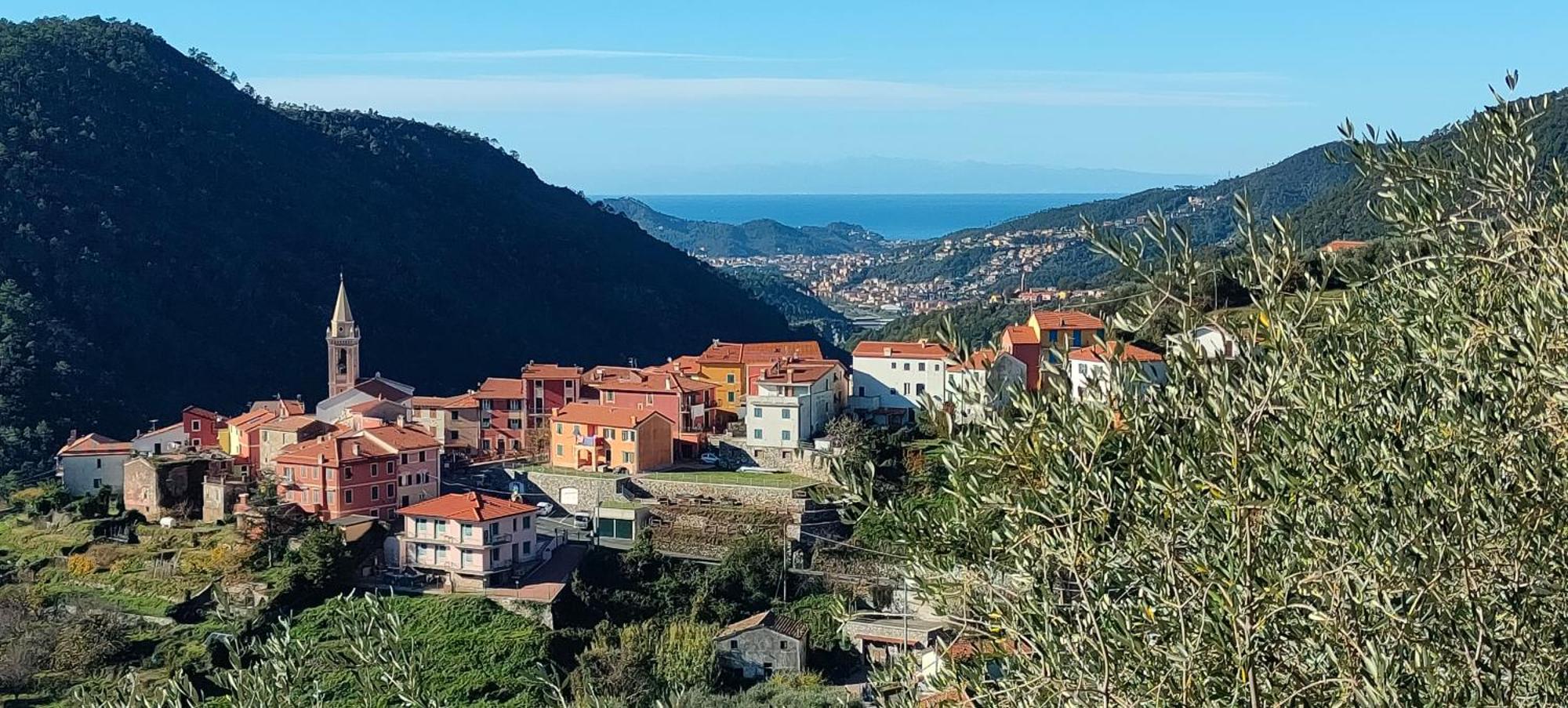 Camera Tra Le Cinque Terre, Camogli E Portofino. Vista Valle E Scorcio Mare All'Orizzonte Castiglione Chiavarese Extérieur photo